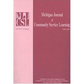 Click here to buy Michigan Journal of Community Service Learning.