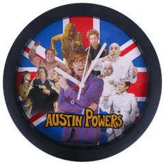 Austin Powers Wall Clock