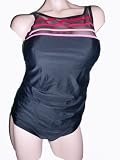Christina Swimwear Black One Piece Full Figure Maillot