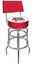 Trademark Vintage Coca-Cola Pub Stool with Back (Bottle Six Pack Design)