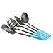 SilverStone2 East Main 5-Piece Cookware Tool Set, Aqua