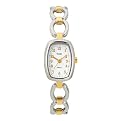 Women's Timex Oblong Face Classic Dress Watch - Bi-Metal