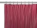 Mildew Free Waterproof Vinyl BURGUNDY Shower Curtain Liner - 70
