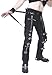 Dead Threads Men's Buckle Zips Chains Straps Cyber Goth Rave Trousers