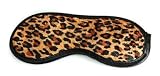 Padded Soft Comfortable Sleep Eye Mask Cheetah