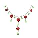 CHRISTMAS CARIBBEAN AMBER Certified Genuine Cherry Caribbean Amber and Sterling Silver Valentine Necklace