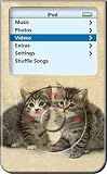 2 Kittens - Apple iPod video 30GB Hard Case iJacket - Shock Absorbent Hard Protective Faceplate Cover + FREE iPod video Screen Protector Shield