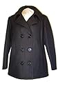 US Made Navy Ladies Pea Coat - Medium