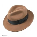 Jaxon Hats Crushable C-Crown Fedora (PECN S )