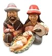 Ceramic figurine, 'Joyous Nativity' Ceramic figurine, 'Joyous Nativity'