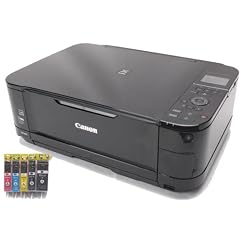 Canon PIXMA MG5150 Multifunktionsger�t 3in1 (Drucken Kopieren Scannen) PictBridge Nachfolger vom MP550 + Photopapier 50Blatt A4 180g/qm matt + USB Kabel & 5 SilverTrade-INK Patronen mit CHIP MG 5150