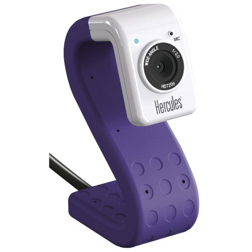 Hercules 4780732 HD Twist Mini Webcam - Purple EditionB007DAJYXO : image