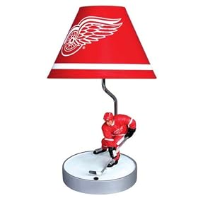 Guidecraft NHL Detroit Red Wings Table Lamp