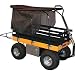 Sportsman Series HDTFLATB 36 by 18 Inch 600 Pound Load Capacity Steel Flatbed Garden Cart with Pneumatic Wheels 41MYTFP5aIL. SL75 Sportsman Series HDTFLATB 36 by 18 Inch 600 Pound Load Capacity Steel Flatbed Garden Cart with Pneumatic Wheels