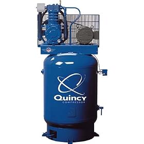 - Quincy Air Master Air Compressor with MAX Package - 10 HP, 230 Volt 3 Phase, Model# P2103DS12VCB23M