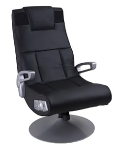 Ace Bayou Xfunctional Media Furniture X-Pedestal Audio Gamer Chair