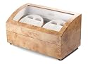 QUADROLEX LUXURY QUAD AUTOMATIC 4 WATCH WINDER BURL NEW