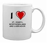 I Love St. John's, Newfoundland and Labrador Mug