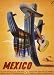 Mexico Tourism Senor Cactus Vintage Advertising Travel Poster Print