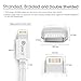 GearIt [Apple MFi Certified] Lightning to USB Cable (6 Feet / 1.8 Meter) White