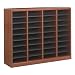 Safco E-Z Stor Wood Literature Organizer, 36 Compartments (9321CY)