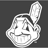 Cleveland Indians 8x8 Die Cut Window Decal