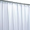 Frosty Clear Vinyl Shower Curtain Liner