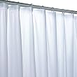Frosty Clear Vinyl Shower Curtain Liner