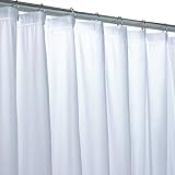 Frosty Clear Vinyl Shower Curtain Liner
