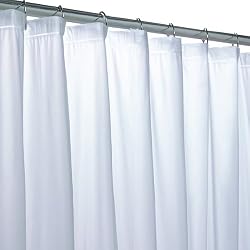 Frosty Clear Vinyl Shower Curtain Liner