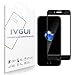 iPhone 7 Plus Screen Protector,IVGUI 0.26mm [Scratch Proof] [Ultra Clear] [High Definition][Easy to Install] 3D Full Coverage Tempered Glass Screen Protection Film 5.5 inch Black