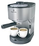Russell Hobbs 13401 15 bar Pump Espresso Machine in silver & black with Italian pump