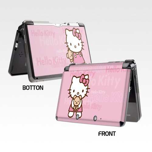 Hellokitty pink Nintendo 3DS skins decorative decals sticker