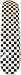 Sports : Checkered Skateboard Deck 7.5 inch White/Black