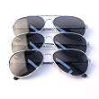 UB Silver Frame - Smoke Lens Aviator 3-Pack