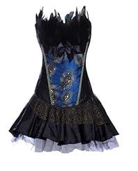 Nylon/Spandex Corset   Waistline  Dress With a Ribbon 