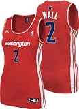 John Wall Women's Jersey: adidas Red Replica #2 Washington Wizards Women's Jersey