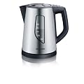 Severin - 3342 - Bouilloire - 2200 W - 1,5 L - Noir / Inox Bross�
