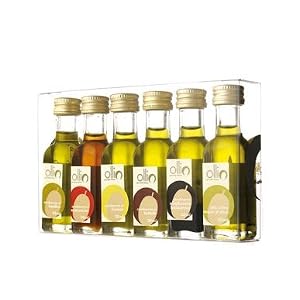 Extra Virgin Olive Oil Sampler - 6 bottle set by Oliva Toscana