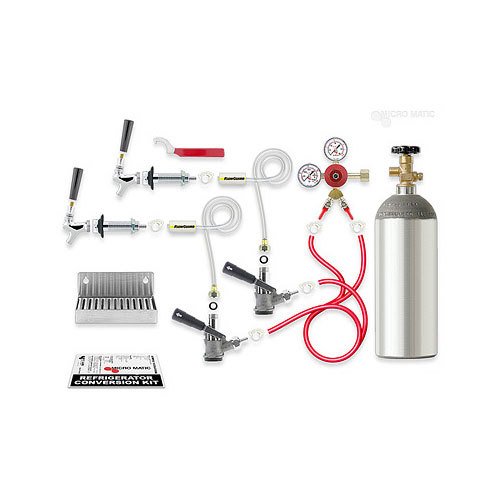 Micro Matic RCK S2 Dual Keg Kegerator Door Mount Conversion Kit with