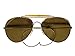 Rothco A/F Style Sunglasses, Chrome Brown