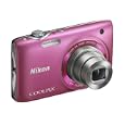 Nikon Coolpix S3100 Digital Camera - Pink (14MP, 5x Wide Optical Zoom) 2.7 inch LCD'