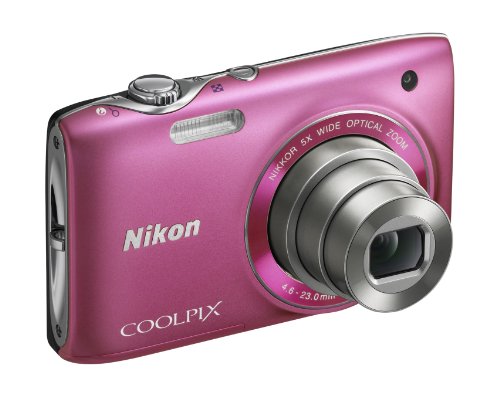 Nikon Coolpix S3100 Digital Camera - Pink (14MP, 5x Wide Optical Zoom) 2.7 inch LCD