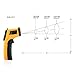 California Sugar Non-Contact Laser LCD Display Digital IR Infrared Thermometer Temperature Meter Gun -50 ℃ to 330 ℃