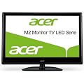 Acer M222HQML 54,6 cm (21,5 Zoll) LED Monitor-TV, Energieeffizienzklasse B (VGA, HDMI, SCART, S-Video, 5ms Reaktionszeit, DVB-T) schwarz