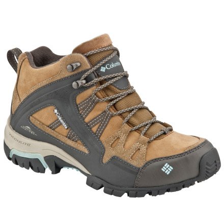 Columbia Sportswear Women's BL3633 Shastalavista Mid Omni-Tech Multi-Sport Shoe,Morrell/Shimmer,8.5 M US