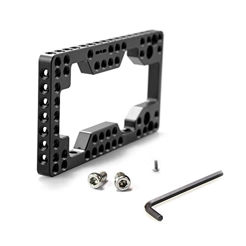 Smallrig® Camera Sony FS7 Mounting Top Plate with Standard 1/4 & 3/8 Threaded Holes, Black - 1586 (Updated)