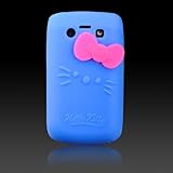 Hello Kitty Blue Silicone w bow (bow color may vary) "Flexa" silicone case  ....