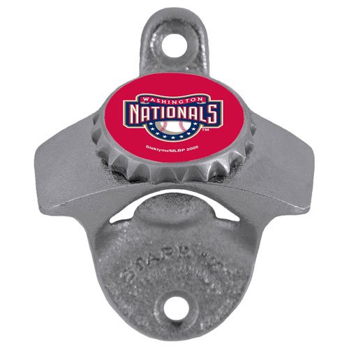 Washington Nationals MLB Wall Mounted Bottle Opener