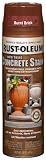 Rust-Oleum 247129 Concrete Stain Spray, Burnt Brick, 12-Ounce